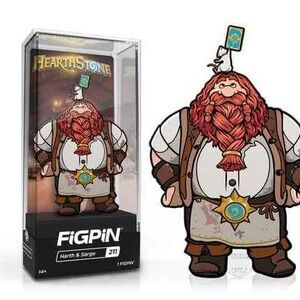 FiGPiN Blizzard Hearthstone Harth & Sarge #211 Collectible Enamel Pin